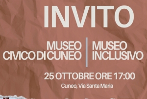 Cuneo, 25/10: Comune e Istituto dei sordi presentano i percorsi di visita del Museo civico per le persone sorde